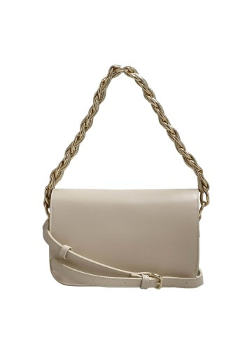 Seidenfelt Hallila Boxy Crossbag - Schultertasche 21 cm (black) in beige
