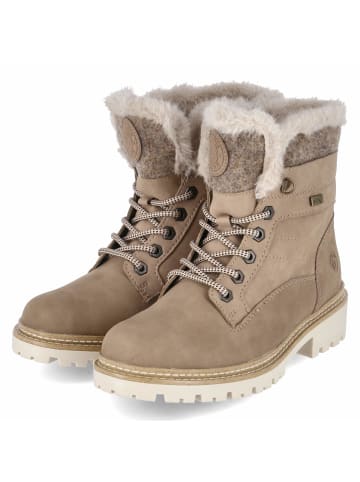 remonte Schnürstiefel in beige