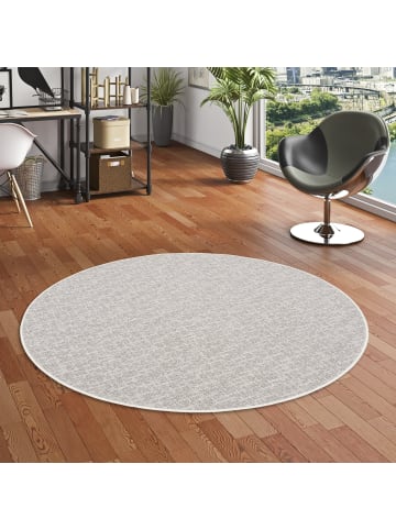 Snapstyle Teppich Niva Rund in creme