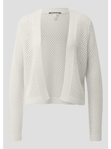 QS Strickjacke in 0200_creme