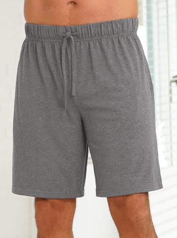 WITT WEIDEN Hose kurz in marine + anthrazit-meliert