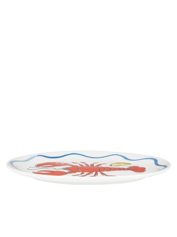 Blond Amsterdam Ovaler Teller Hummer in Bunt - 27cm
