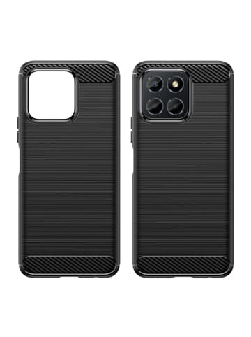 COFI 1453 Carbon Case Hülle kompatibel mit Honor 200 Lite schwarz in Schwarz