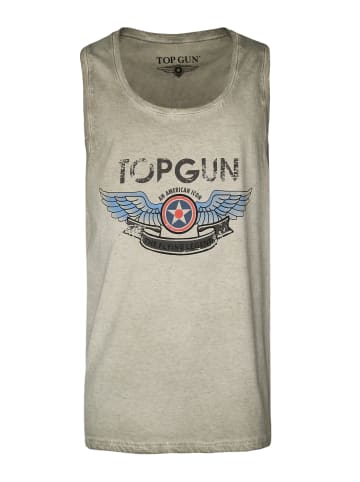 TOP GUN Tank Top Flap TG20191066 in oliv