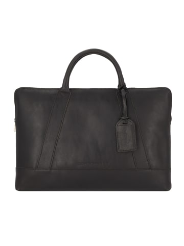 Cowboysbag Frederick Laptoptasche Leder 40 cm in black