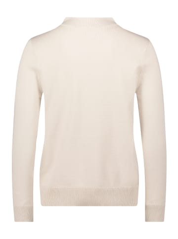 Betty Barclay Basic-Strickpullover mit Stehkragen in beige