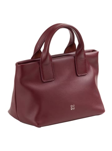 DuDu Ibiza Handtasche Leder 22 cm in burgundy