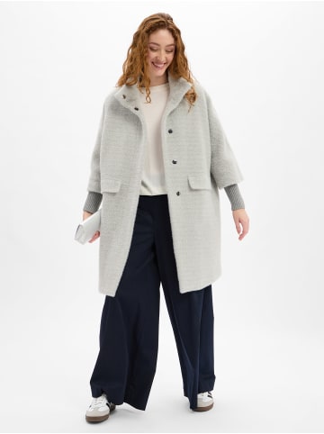 comma Mantel in hellgrau