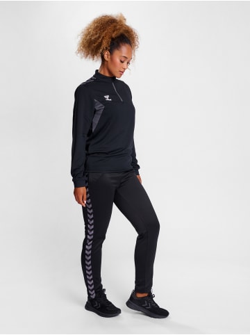 Hummel Halbreißverschluss Sweatshirt Hmlauthentic Damen in BLACK