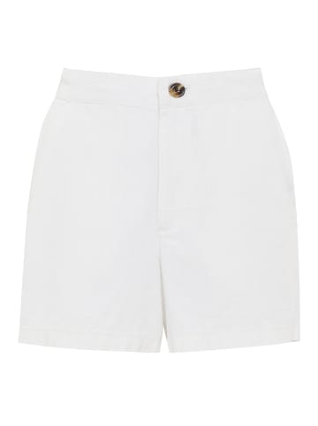 Threadbare Stoffshorts THB Cactus Class Linen Short in Weiß