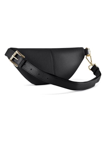 Lazarotti Bologna Leather Gürteltasche Leder 31 cm in black