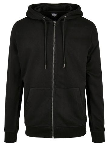 Urban Classics Zip-Kapuzenpullover in black