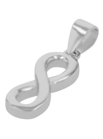Adeliás Damen Anhänger – Unendlichkeitszeichen Anhänger aus 925 Silber in silber
