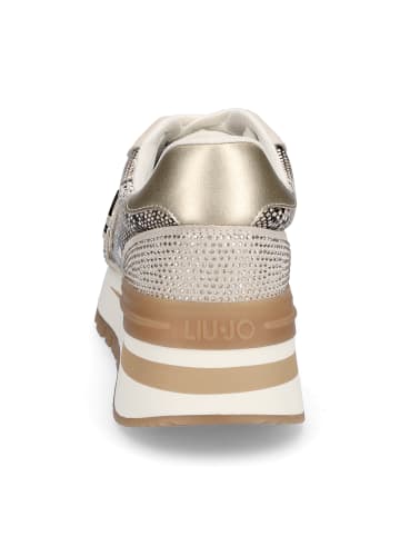 Liu Jo Sneaker Amazing 25 in Beige Metallic