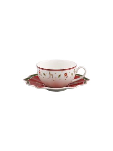 Villeroy & Boch 2er Set Milchkaffeetasse mit Untertasse Toy's Delight in Bunt 260 ml in bunt