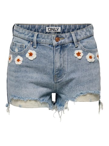 ONLY Jeans-Shorts in Light Blue Denim