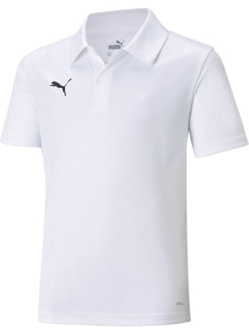 Puma Polo "TeamLIGA Sideline Polo Jr" in Weiß