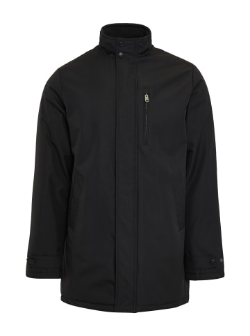 Threadbare Parka THB Jacket Broxburn Mac in Black