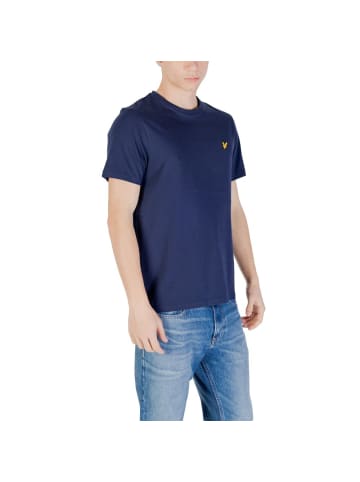 Lyle & Scott Blau Baumwolle T-Shirt