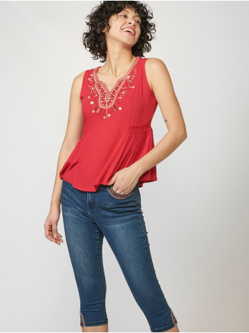 KOROSHI BLUSE in rot