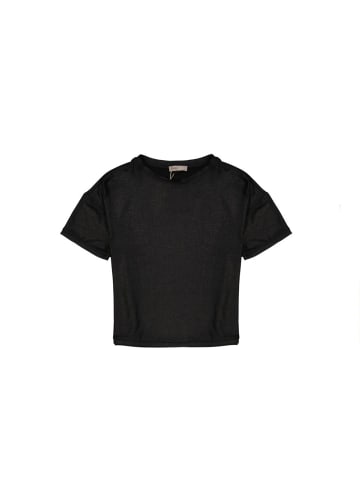 Herno Schwarz Elasthan T-Shirt