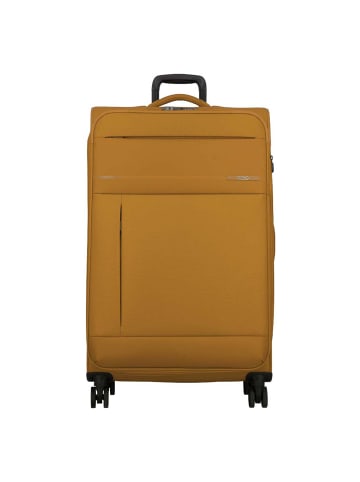 Jump Monthélys 4 Rollen Trolley 78 cm mit Dehnfalte yellow