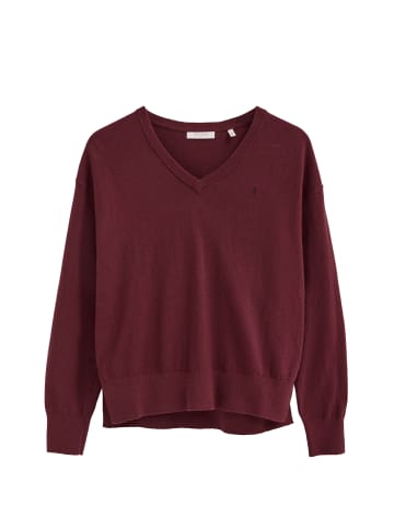 Polo Club Pullover WOMAN RIGBY GO V WOOL W IO LONG SLEEVE REGULAR FIT in Granat