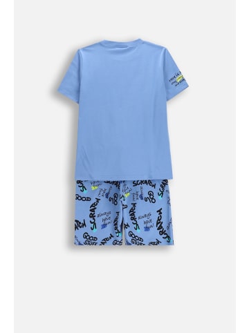 Coccodrillo Jungenpyjama in blau