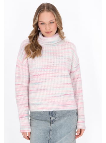 myMo Women Sweater in lilac multicolor