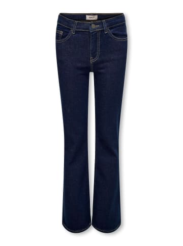 KIDS ONLY Jeans mit weitem Bein in Dark Blue Denim