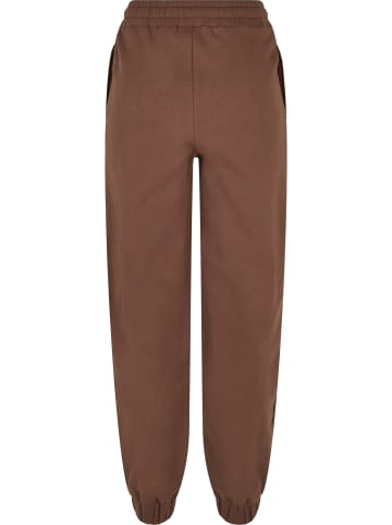 Urban Classics Urban Classics Damen Ladies Organic High Waist Ballon Sweat Pants in bark