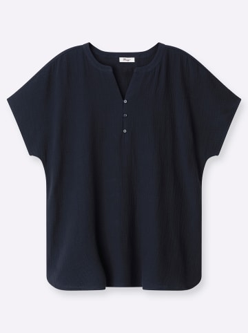 sheego Tunika in tiefblau