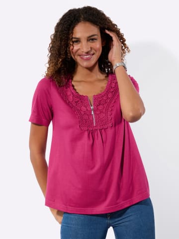 WITT WEIDEN Kurzarmshirt in fuchsia