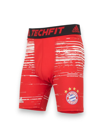 adidas Shorts TF FC Bayern München Base Layer Tight in Rot
