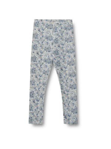 Wheat Leggings Jules Summer Flowers in Blau