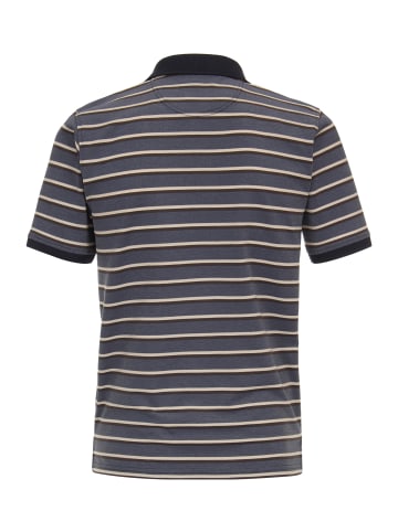 CASAMODA Polo-Shirt in graues Dunkelblau