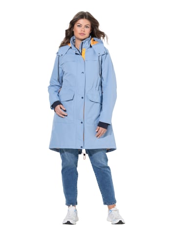 LAURASØN Mantel in taubenblau