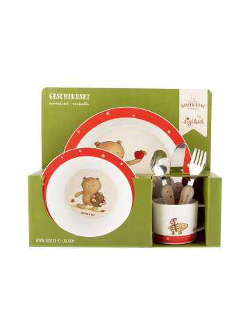 Sigikid Geschirr-Set Mister O'Lui, 6 tlg. sigikid & Friends Mister O'Lui in rot