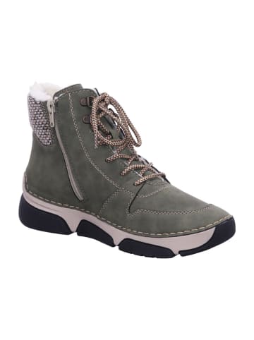 rieker Damen Winterschuhe warm  in Grün