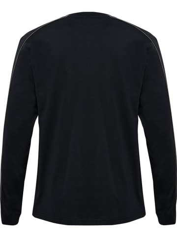 Hummel Longsleeve "Pulse Piping T-Shirt Longsleeve" in Schwarz