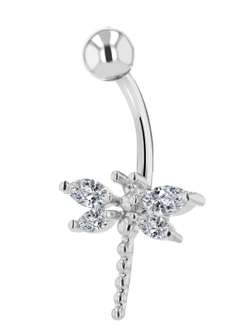 Adeliás Damen Piercing aus Edelstahl in silber