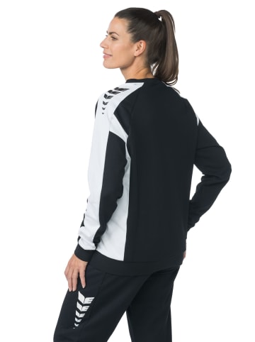 erima Unisex Erwachsene, Erwachsene Sweatshirt GK in schwarz/weiss