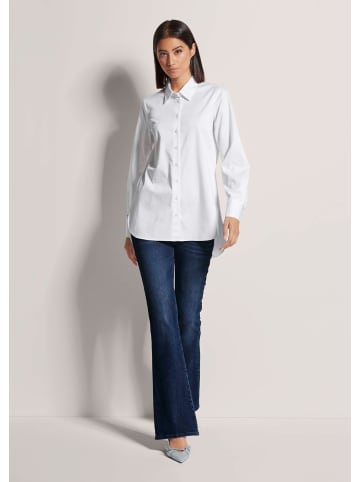 MADELEINE Longbluse im Oversize-Style in weiß