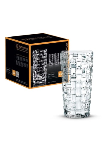Nachtmann 4er Set Longdrinkgläser Bossa Nova 395 ml transparent in transparent