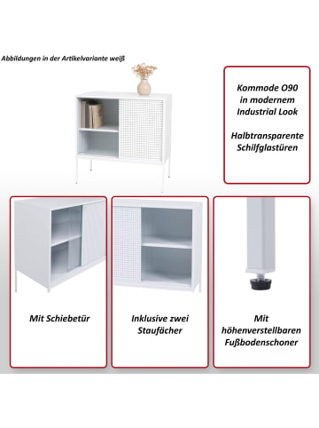 MCW Kommode O90, Weiß