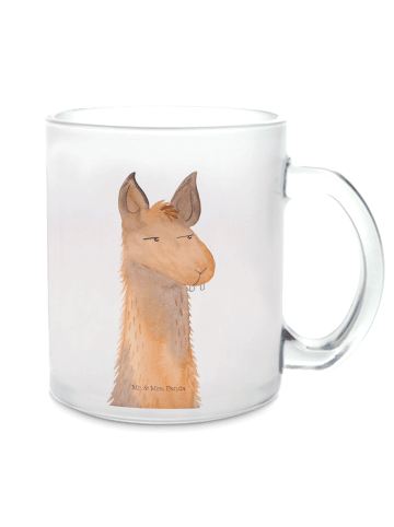 Mr. & Mrs. Panda Pott Lamakopf Genervt ohne Spruch in Transparent