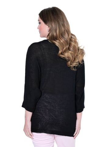 MIAMODA Pullover in schwarz