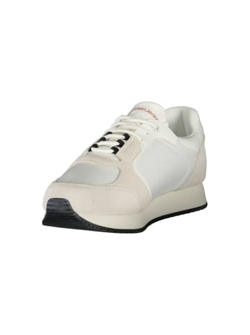 Calvin Klein Weiße Polyurethan-Sneaker