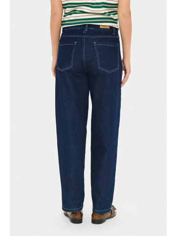 SAINT TROPEZ Jeans LoesaSZ Lockere Passform in Dark Blue Denim