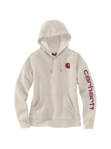 CARHARTT  Graphic Kapuzensweatshirt in weiß/lila